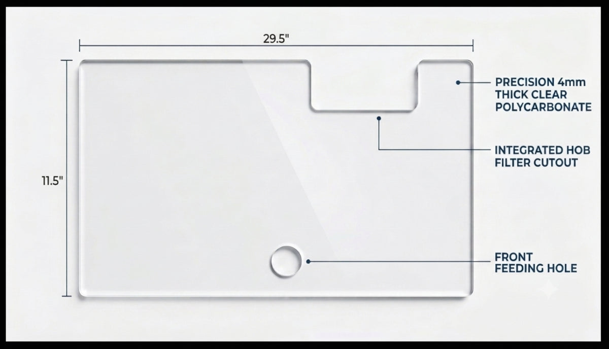 Polycarbonate Tank lid custom