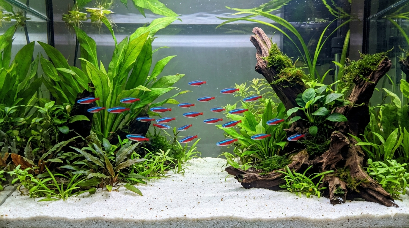 10 Cardinal Tetras