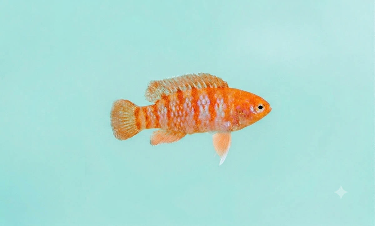1 Female Red Scarlet Badis