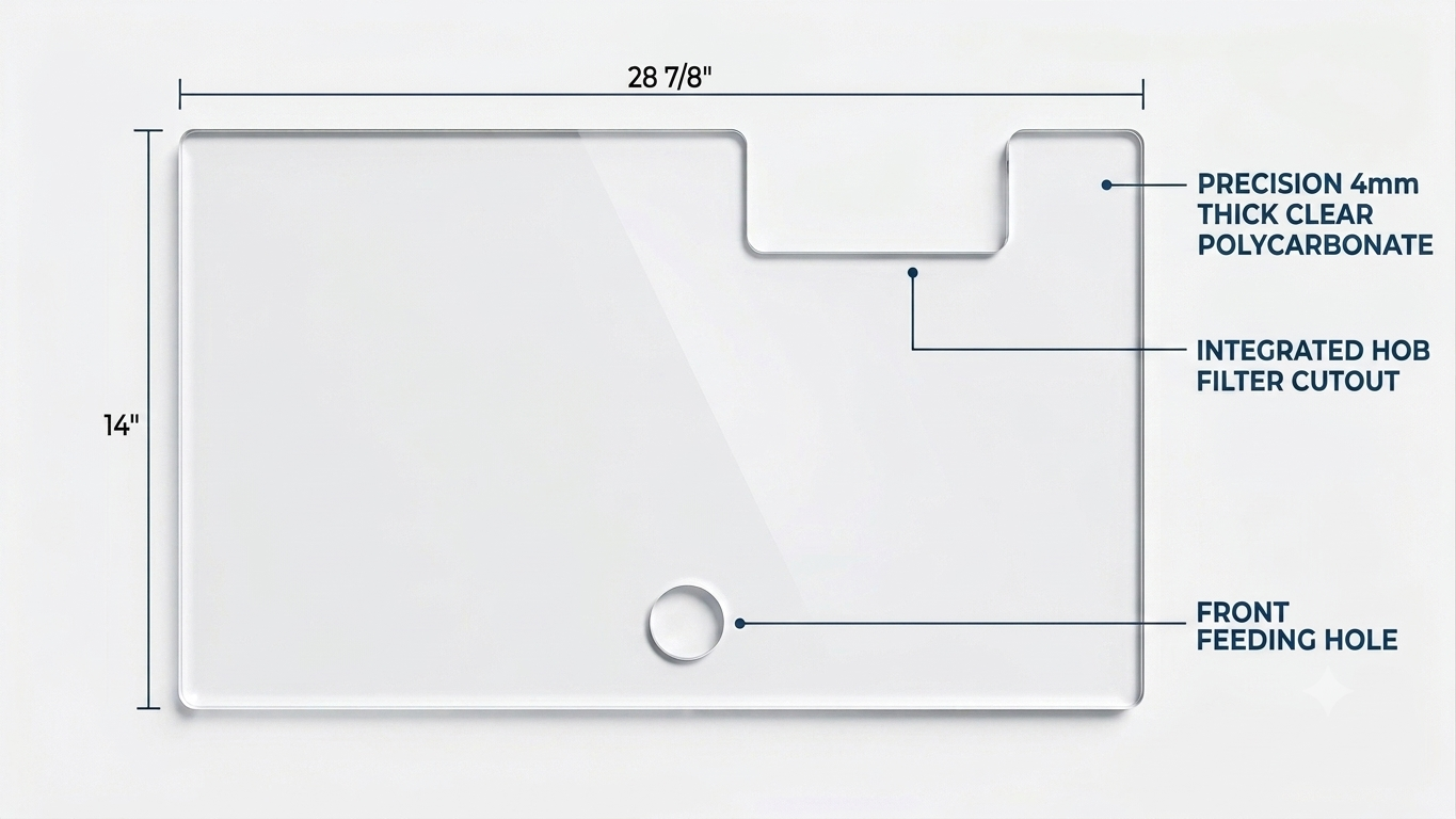 Polycarbonate Tank lid custom