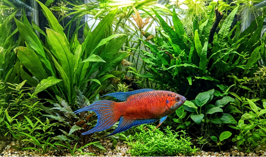 1 Blue Flame Paradise Gourami